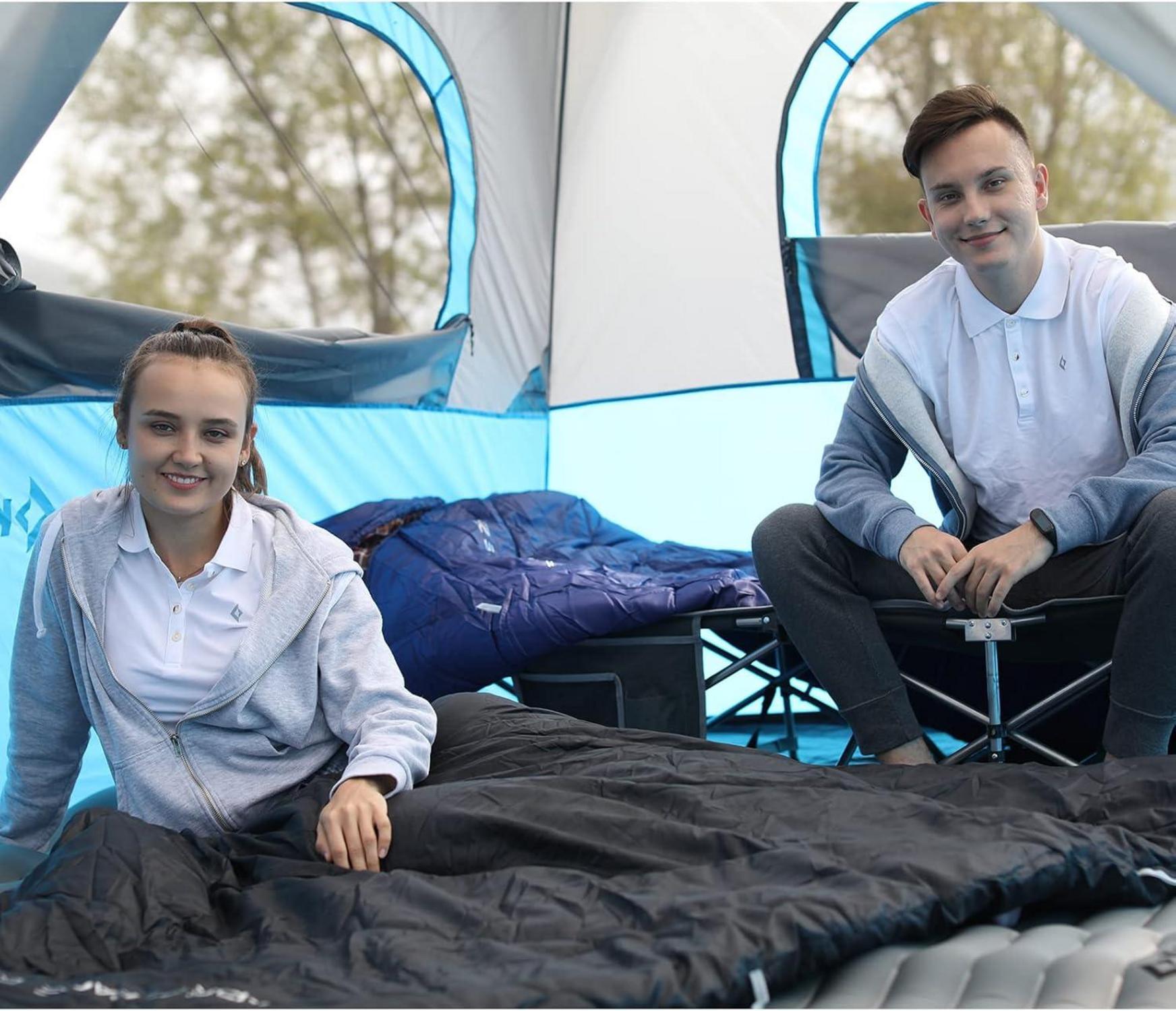 Schlafsack Winter Outdoor Warmer Deckenschlafsack Leicht Camping