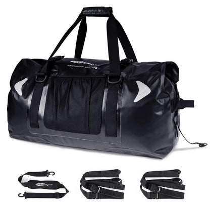 65L Wasserdichte Duffelbag – Reisetasche für Motorrad, Kajak & Boot