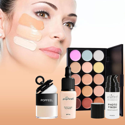 Exquisites Make-up Geschenkset – Schminkpalette für Gesicht, Augen & Lippen