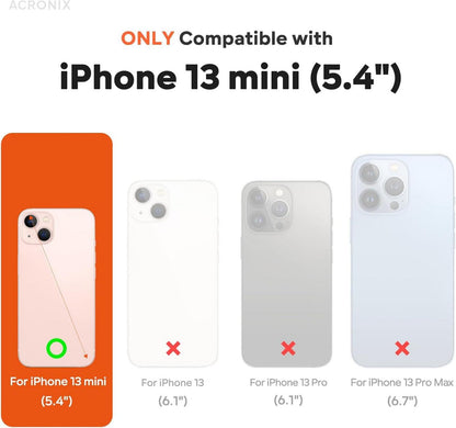 Liquid Silicone Schutzhülle für iPhone 13 Mini - Blau