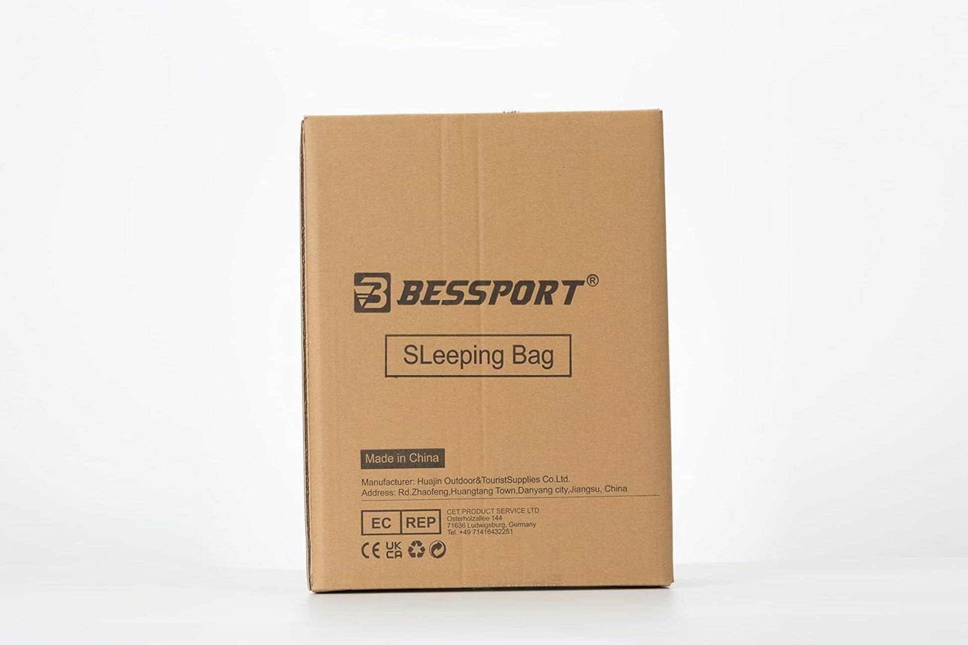 Bessport Camping Schlafsack -8 °C - 20°C für Erwachsene, Leichtgewichtig & Warm
