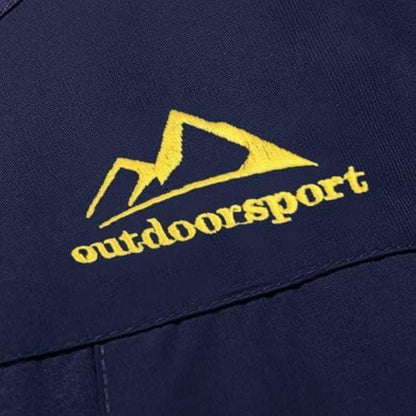 Herren Fleecejacke Winter Warm Gefüttert Winddicht Wasserdicht Dunkelblau S