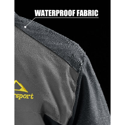 Herren Fleecejacke Winter Warm Gefüttert Winddicht Wasserdicht 3XL