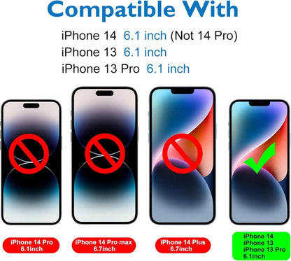 Mothca Sichtschutzfolie Matt für iPhone 14/13 Pro/13 Privacy