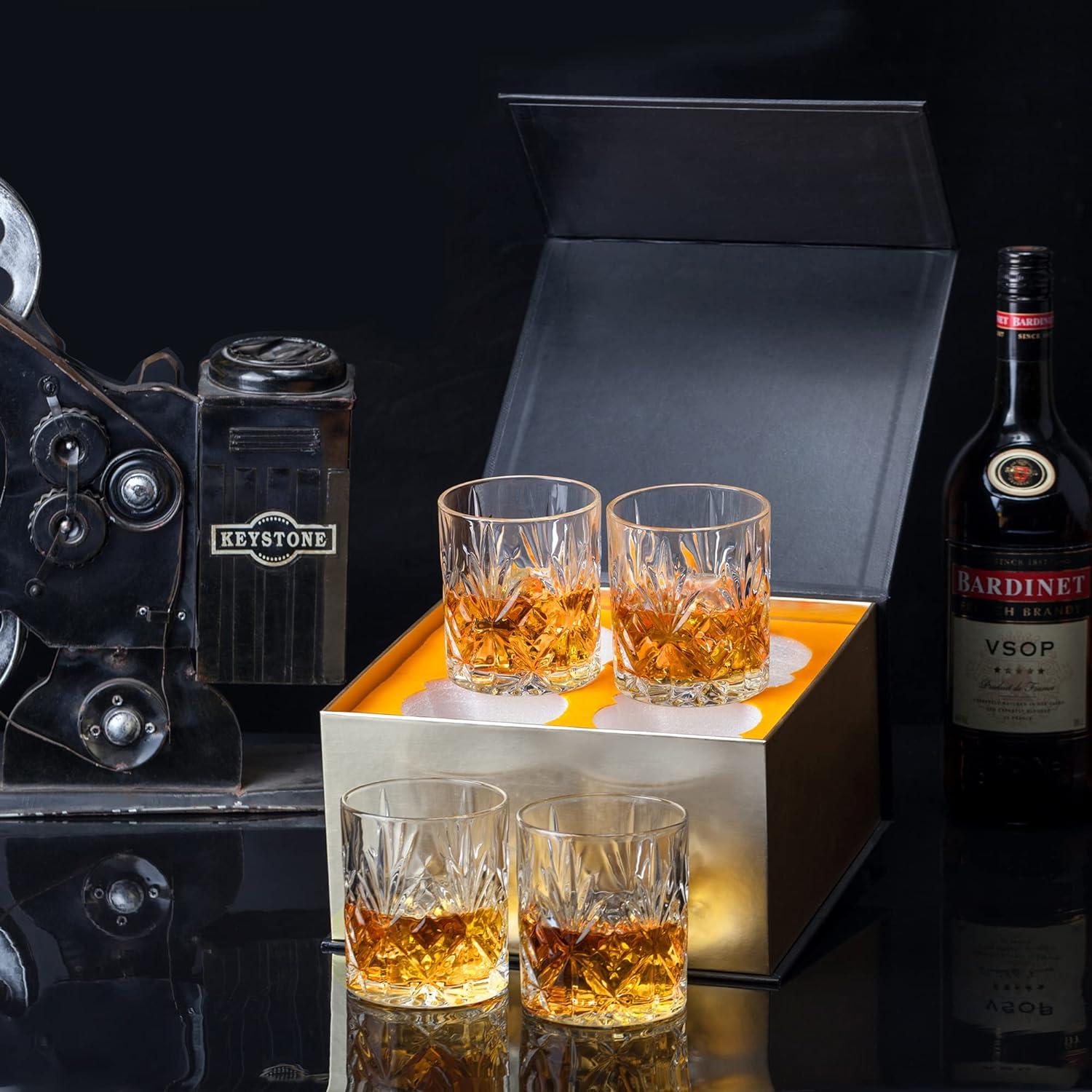 Whisky Gläser Set Kristallgläser Whiskey Glas Jubiläums Geschenkideen