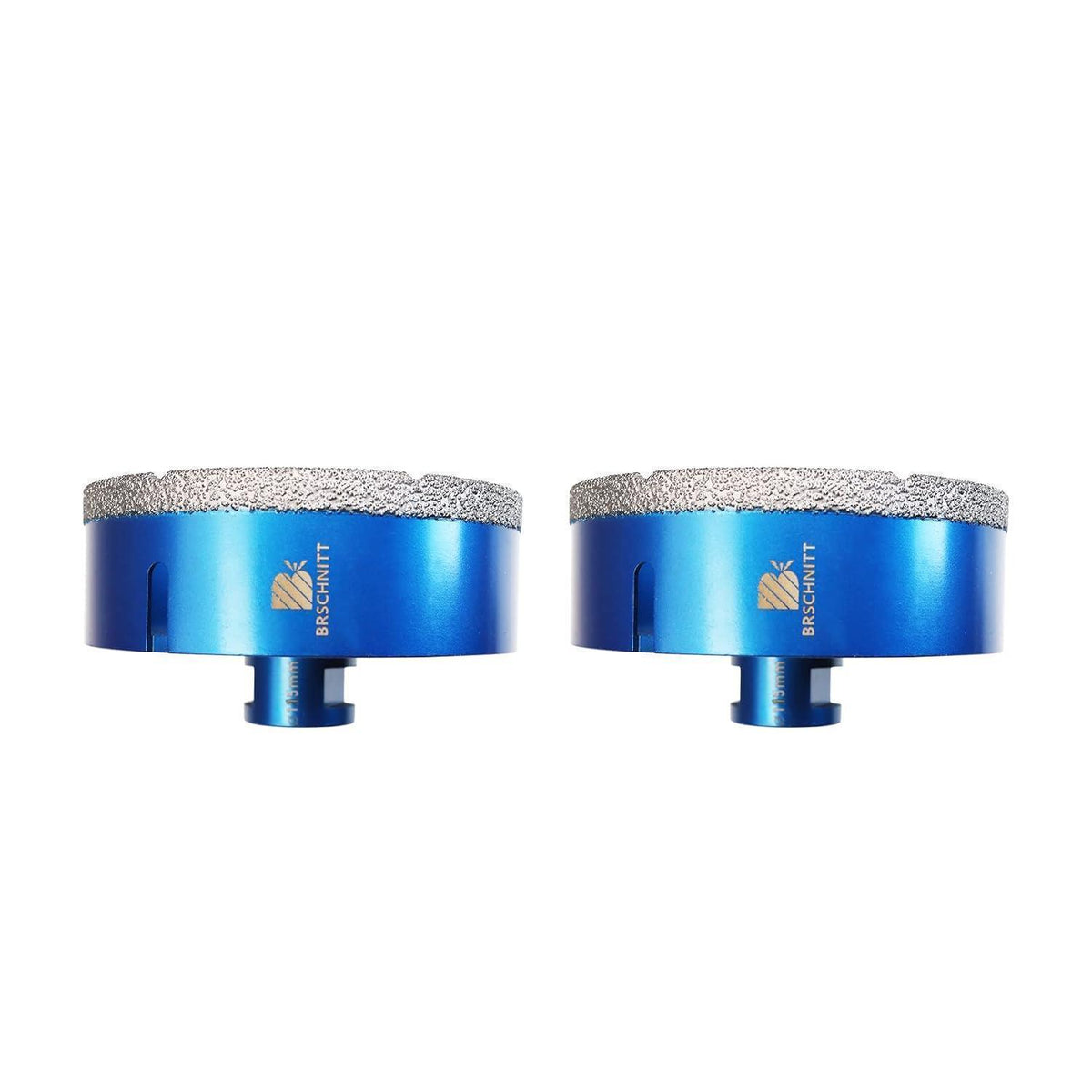 Diamant Fliesenbohrer 115mm M14 für Winkelschleifer (2 Stück)