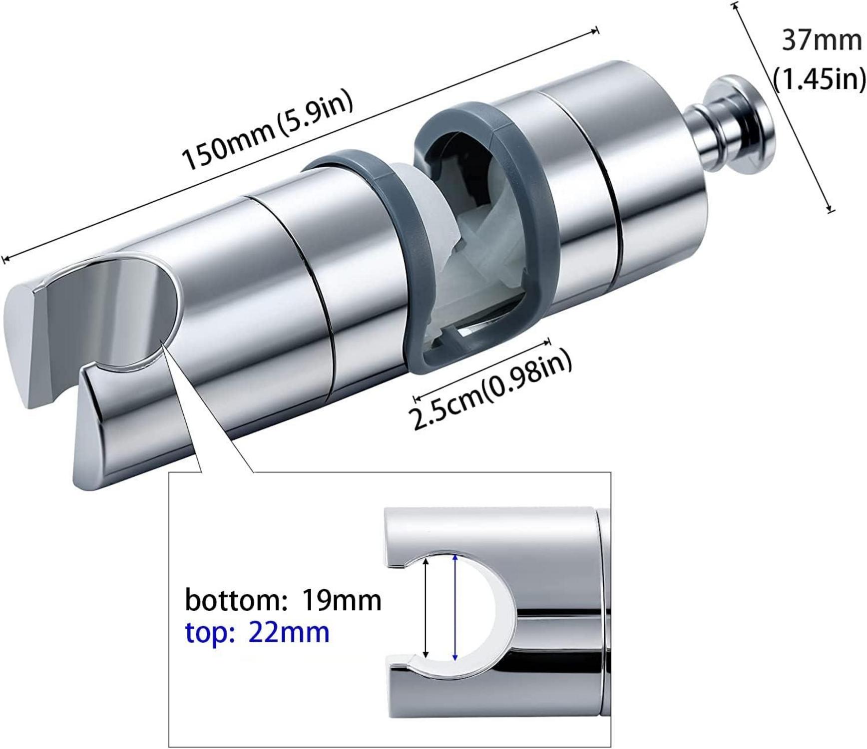 Universal Handbrause Halterung 360° drehbar für Slide Bar