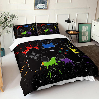 Gamepad Bettwäsche Set für Kinder – 200x200cm