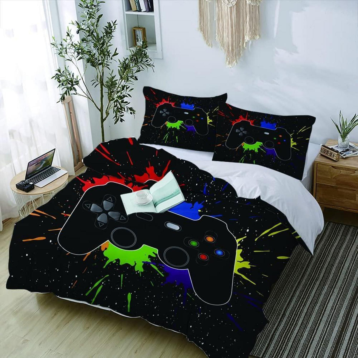 Gamepad Bettwäsche Set für Kinder – 200x200cm