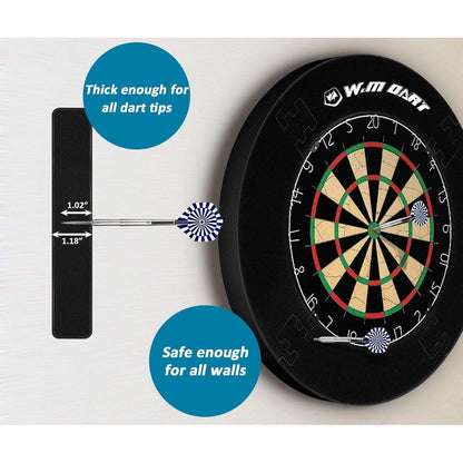 WIN.MAX Dart Catchring Surround 450mm Black Eva Dartscheibe