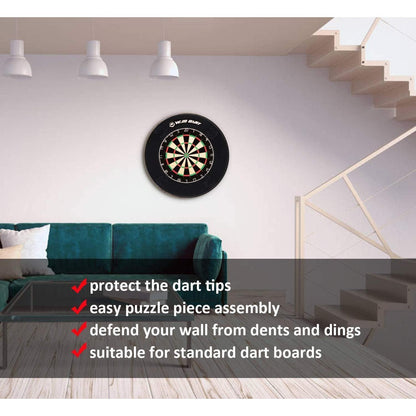 WIN.MAX Dart Catchring Surround 450mm Black Eva Dartscheibe
