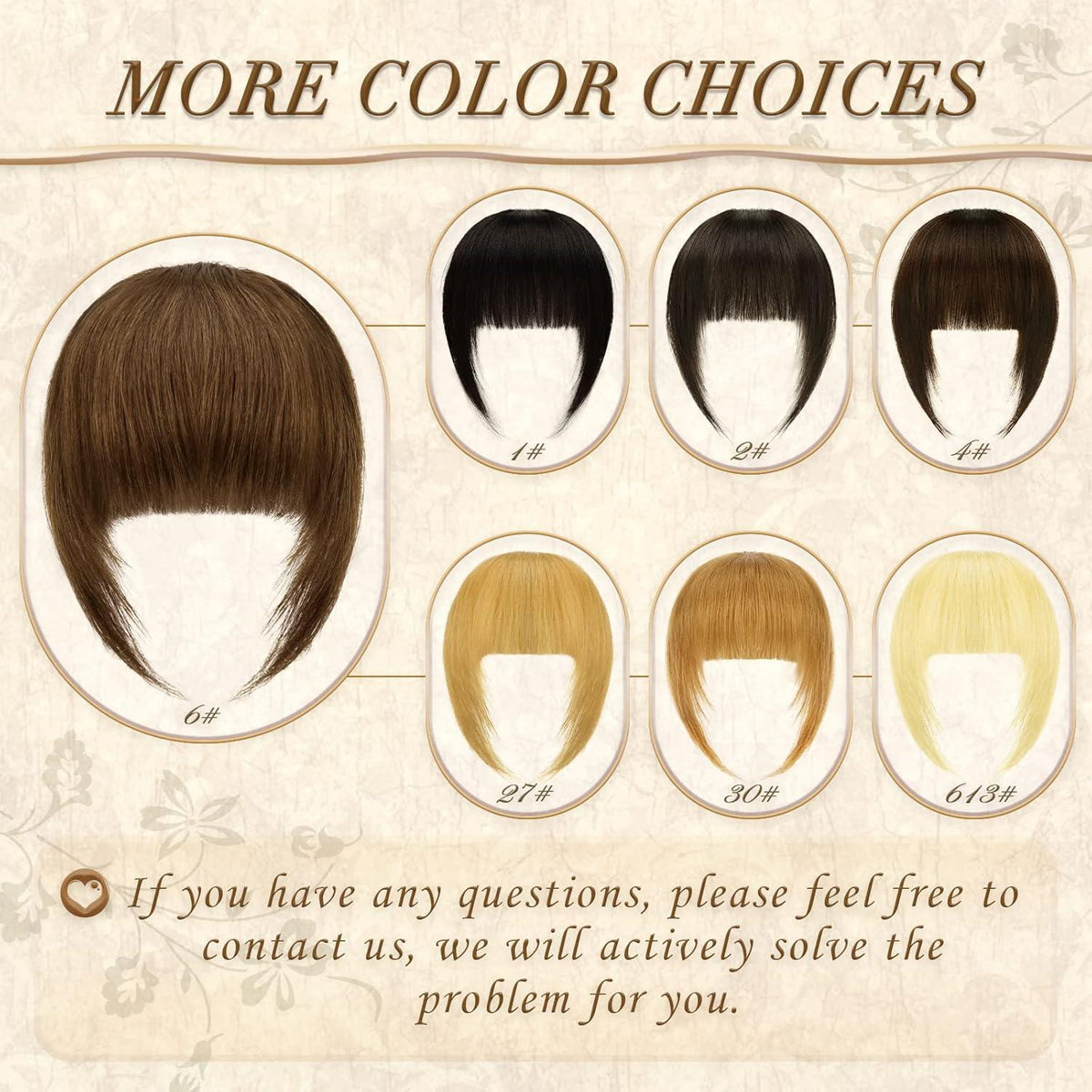 Remy Echthaar Pony Clip-In – Französisch, Wispy & Natürliche Farben