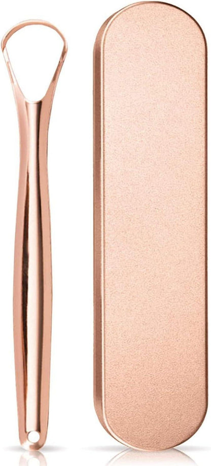 Kupfer Zungenschaber - Zungenreiniger für frischen Atem