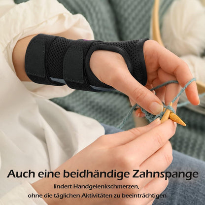 Handgelenk Bandage 3 Schienen Verstellbare Tag-Nachtbandage L/XL