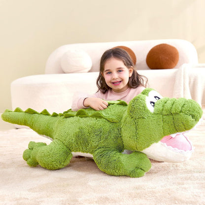 Riesiges Krokodil Kuscheltier 78cm - Plüschtier Geschenk für Kinder