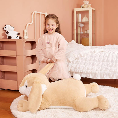 Riesiger Kuschelhase 78cm - Flauschiges Plüschtier Geschenk