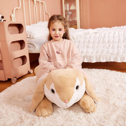 Riesiger Kuschelhase 78cm - Flauschiges Plüschtier Geschenk