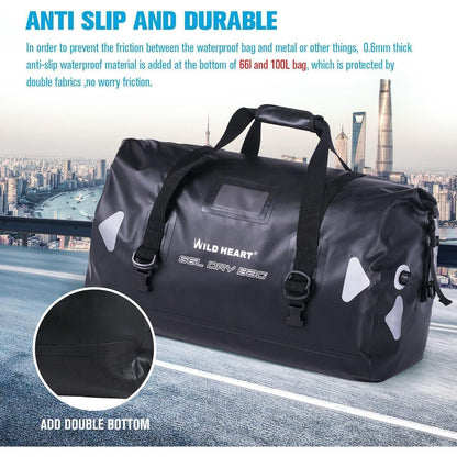 Wasserdichte Reisetasche 40L/66L/100L für Wassersport & Outdoor