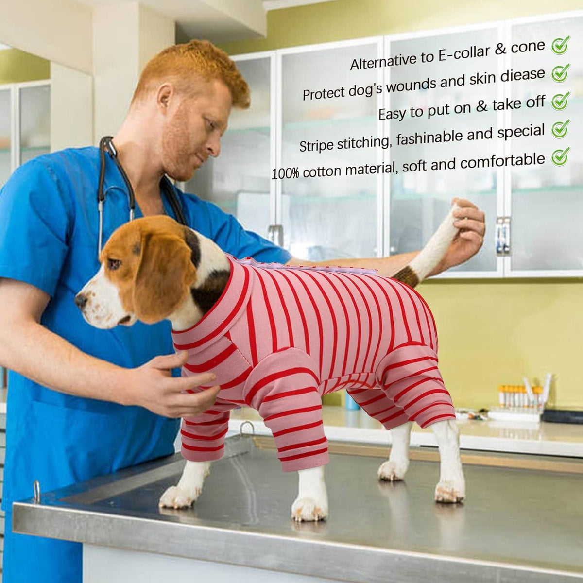 Hundebody Op Nach Kastration, Kegel-Alternative, Langarm