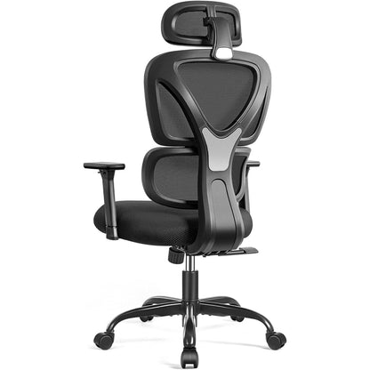 Ergonomischer Bürostuhl mit Kopfstütze und