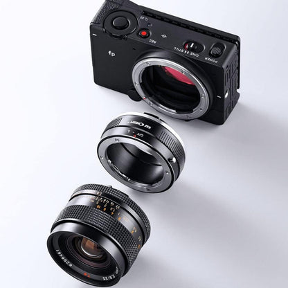 Objektivadapter C/Y-L für Contax/Yashica Objektive auf L-Mount Kameras
