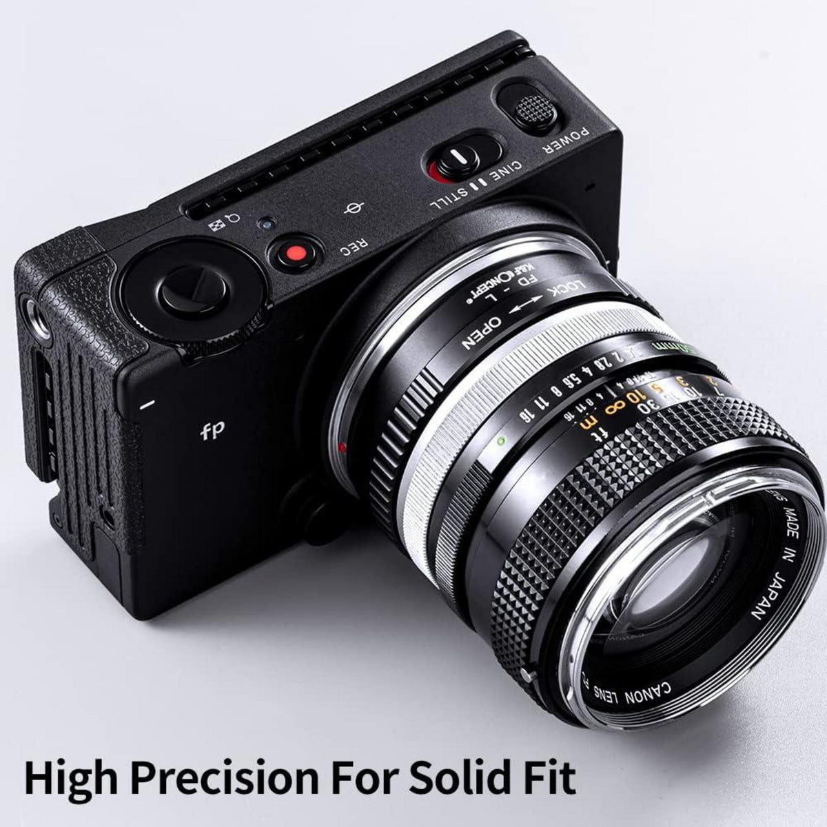 K&F Concept Objektivadapter FD-L Canon FD FL auf L-Mount Adapter