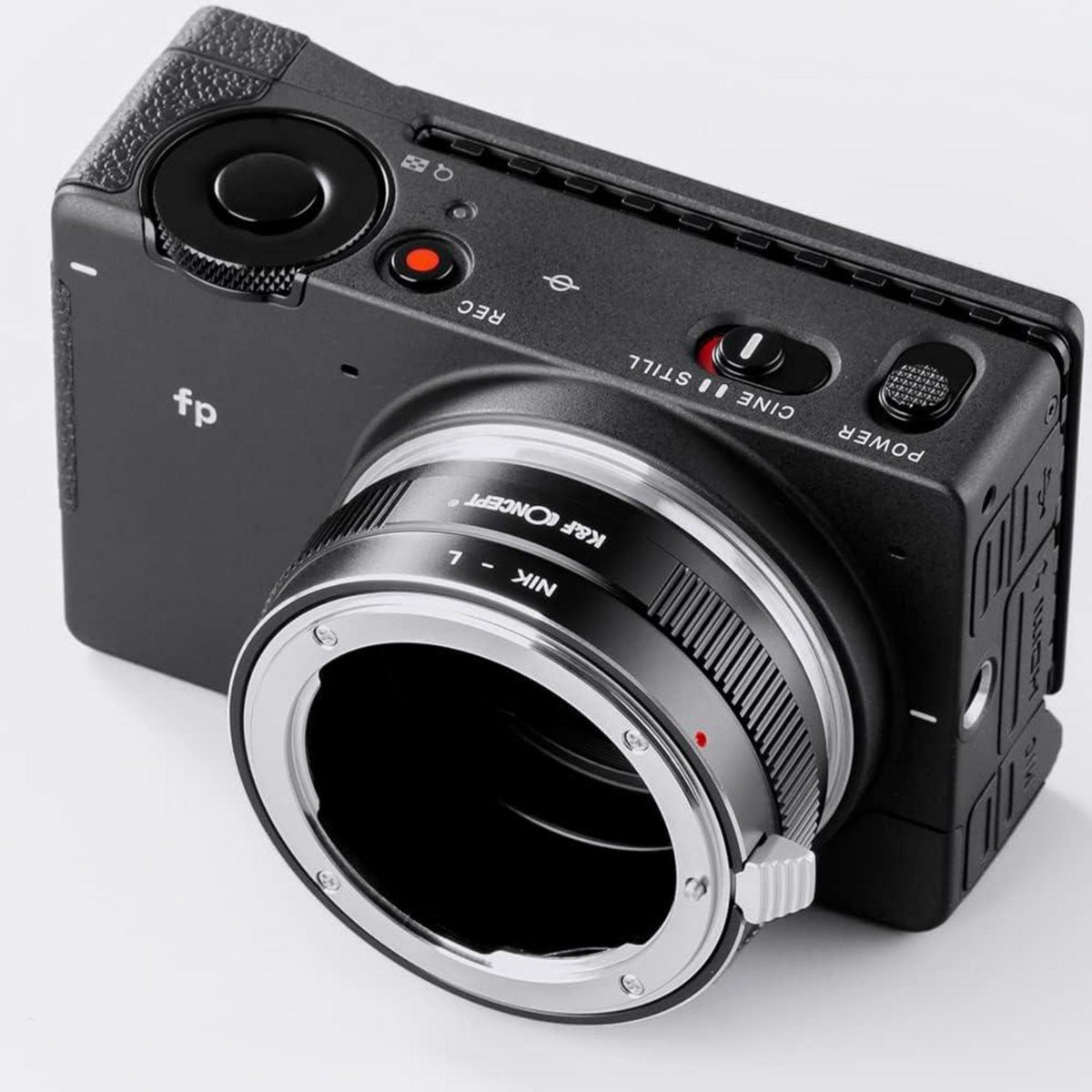 K&F Concept Objektivadapter Nikon F auf L-Mount für manuellen Fokus