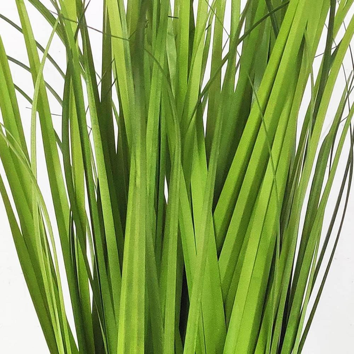 Künstliches Dekoratives Gras Grün Topf Weizengras 55cm
