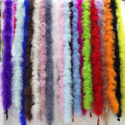 Federboa 200cm – Flauschige Federgirlande für DIY & Dekoration