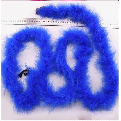 Federboa 200cm – Flauschige Federgirlande für DIY & Dekoration