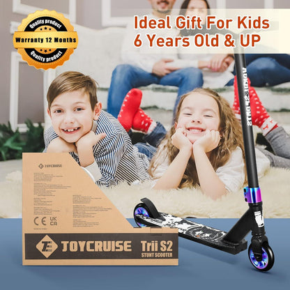 Stunt Scooter JoyCruise Pro Freestyle Trick Roller Jugendliche Kinder 100mm