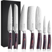 XL Premium Messerset 7-teilig Profi Kochmesser Küchenmesser