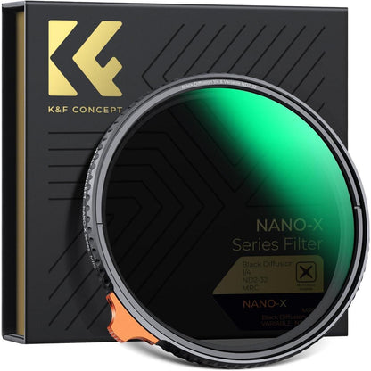 Variable ND & Black Mist 1/4 Filter 52mm