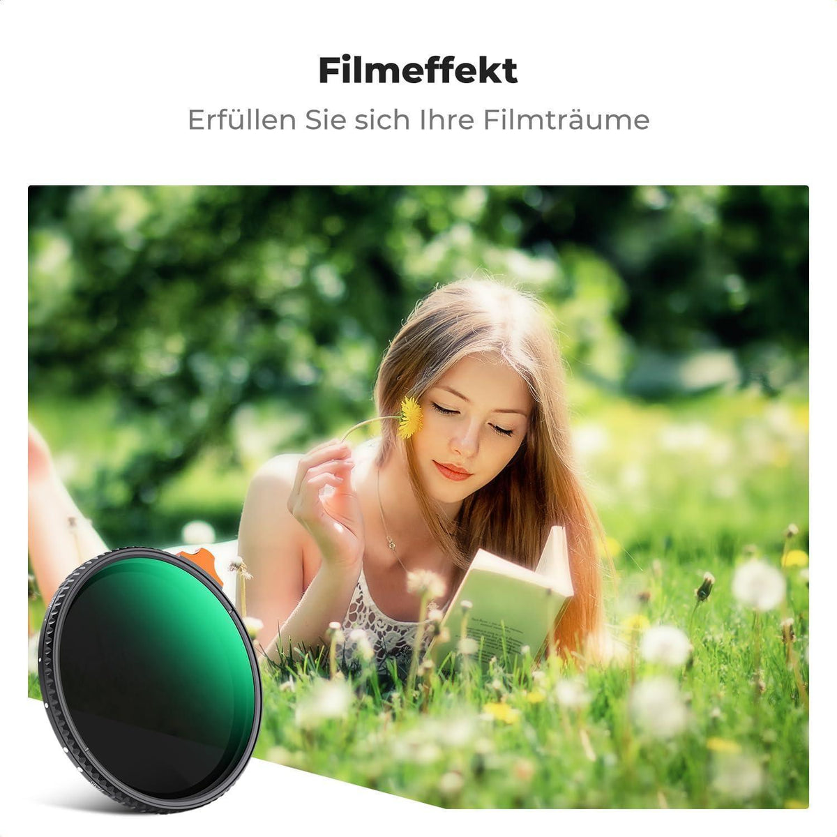 Variable ND & Black Mist 1/4 Filter 52mm
