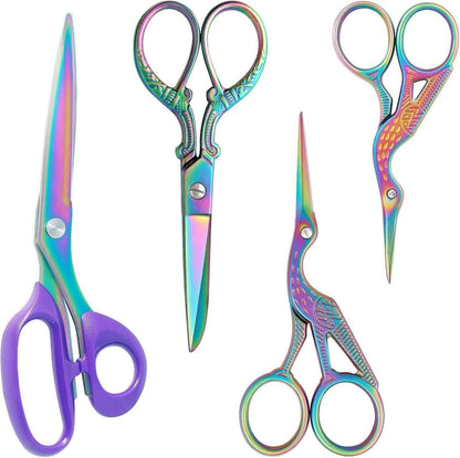 Titanbeschichtete Nähscheren-Set, ultra-scharfe Klingen