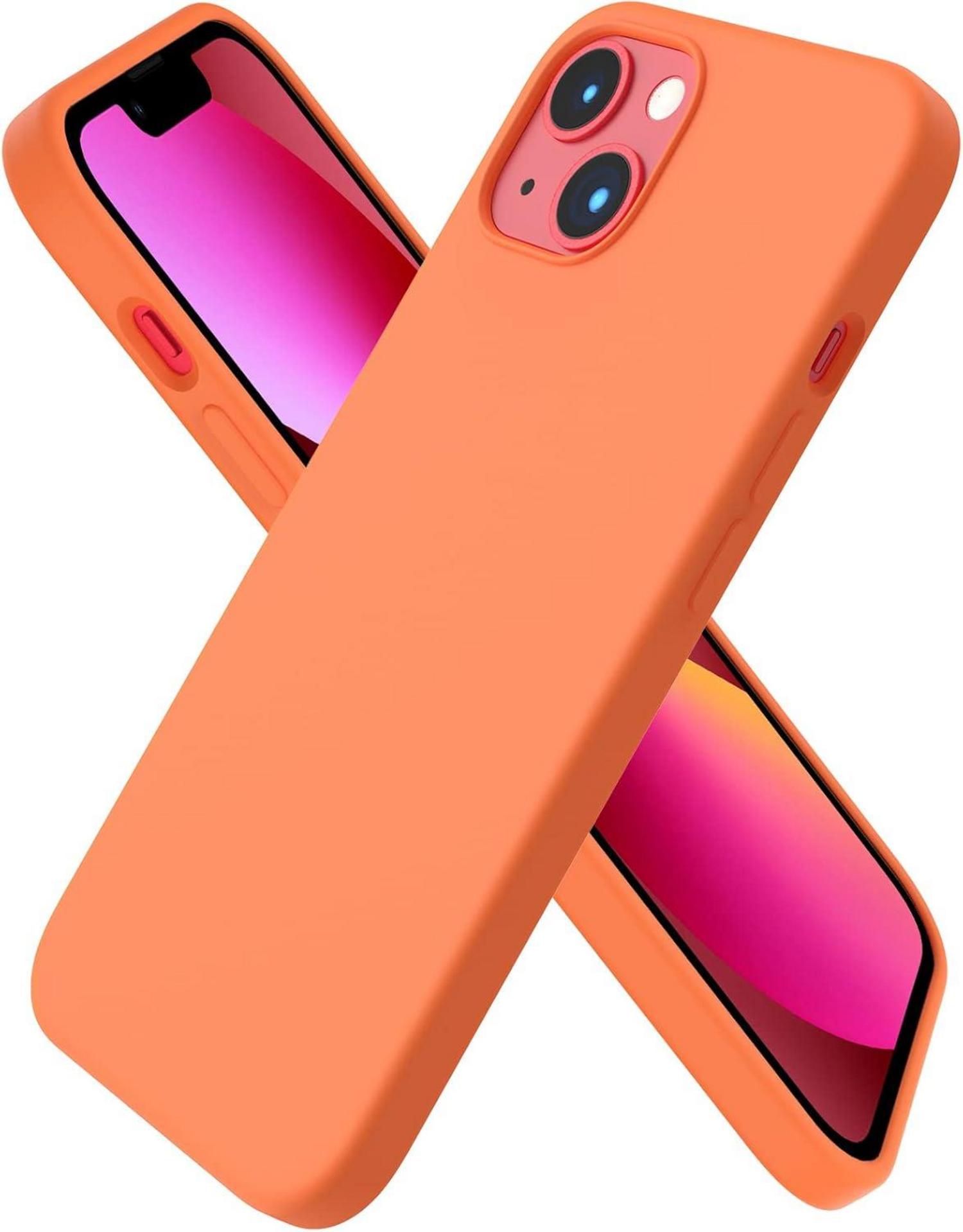iPhone 13 Silikon Case Ultra Dünne Flüssig Silikon Hülle Schutz 6,1