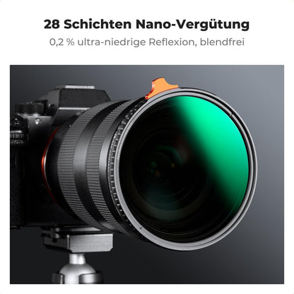 2-in-1 Black Mist & Variable ND Filter 62mm