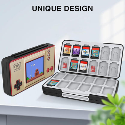 Nintendo Switch Game Card Case 48 Slots 24 Micro SD Custom Pattern