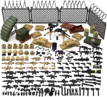 Militär Waffen Set Spielzeug Paket moderne Armee Baustein Soldat