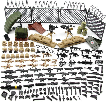 Militär Waffen Set Spielzeug Modern Armee Baustein Soldat