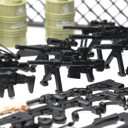 Militär Waffen Set Spielzeug Paket moderne Armee Baustein Soldat