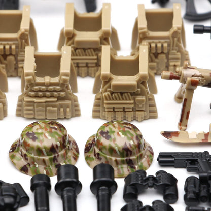 Militär Waffen Set Spielzeug Modern Armee Baustein Soldat Figuren Special Forces Kit