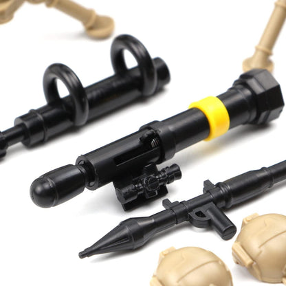 Militär Waffen Set Spielzeug Modern Armee Baustein Soldat Figuren Special Forces Kit