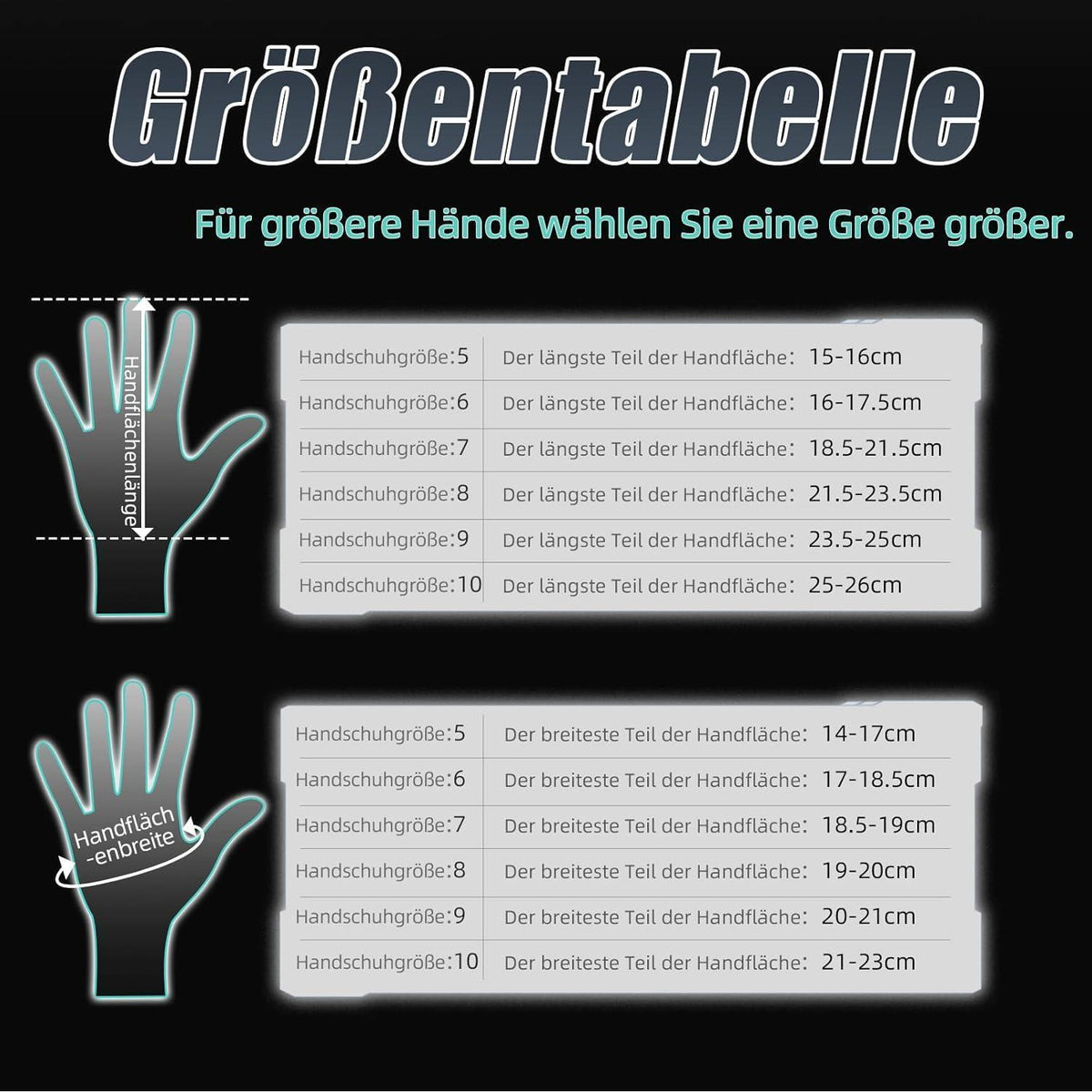 Torwarthandschuhe mit Fingersave und 4mm Latex, Schwarz-Grün