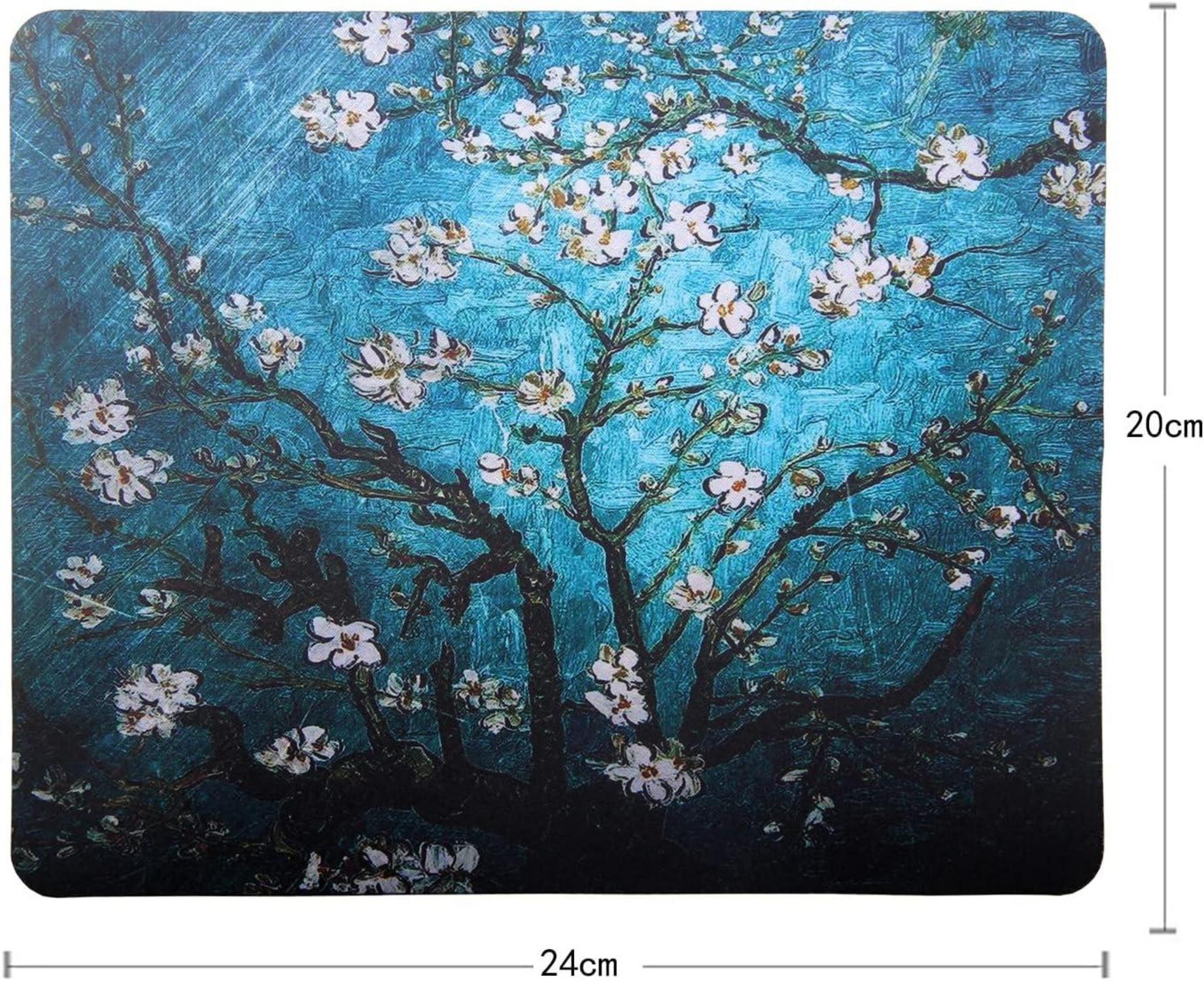 Gaming Mousepad 24x20x0,3cm Office Mauspad Designs Computer Laptop