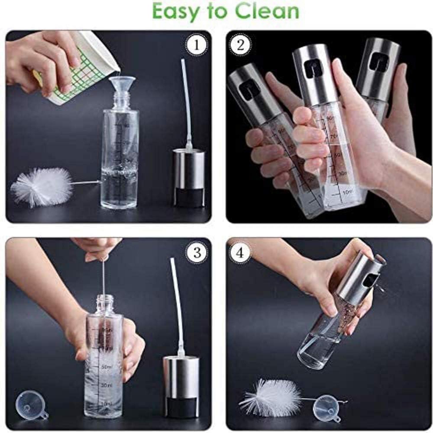 Ölsprüher 100ML 3er Set Transparent BBQ Salat Kochen Backen