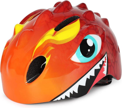 Kinder Fahrradhelm Cartoon 3D für Sport & Skateboard