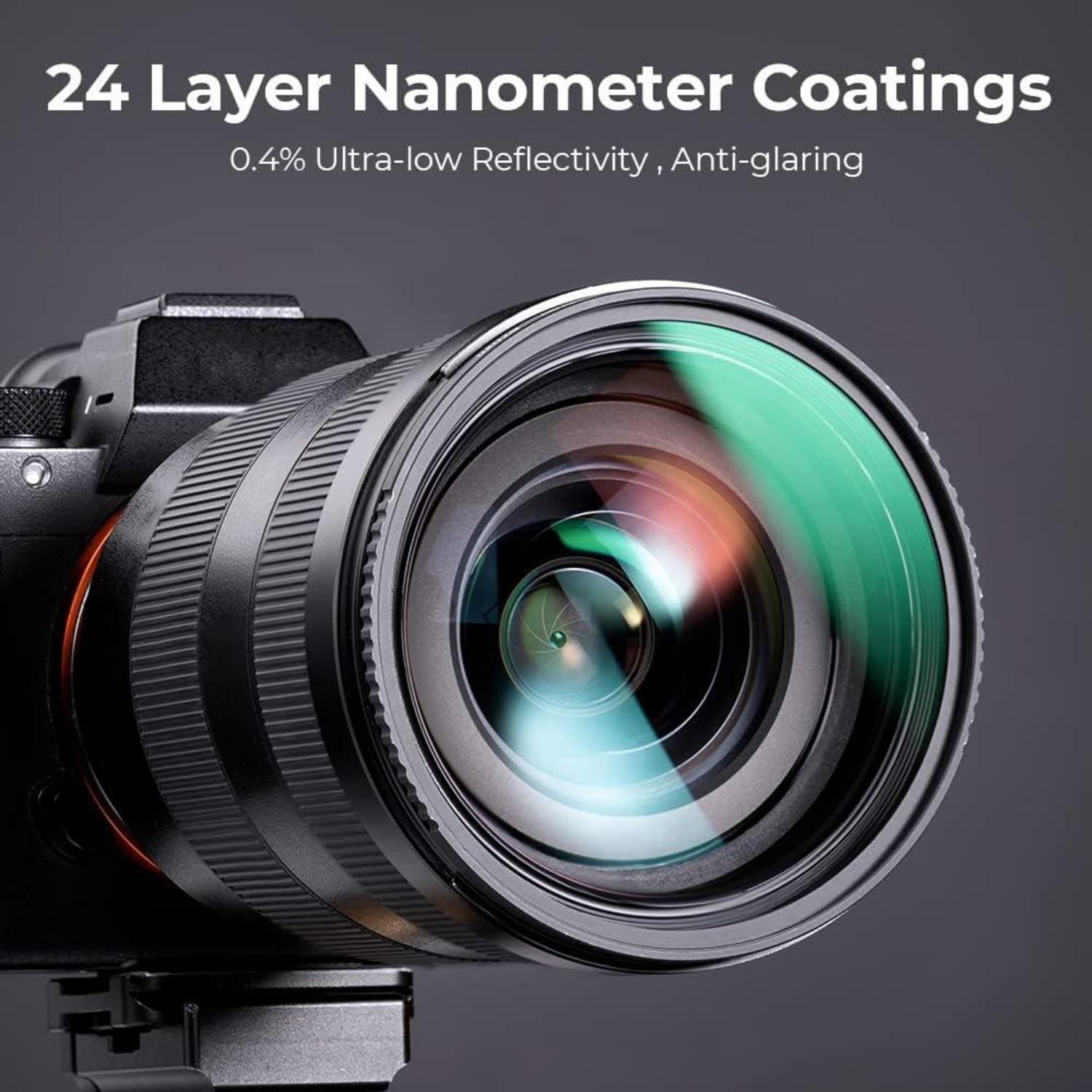 58mm K&F Concept D-Serie MCUV Pro UV-Filter Slim Schutzfilter