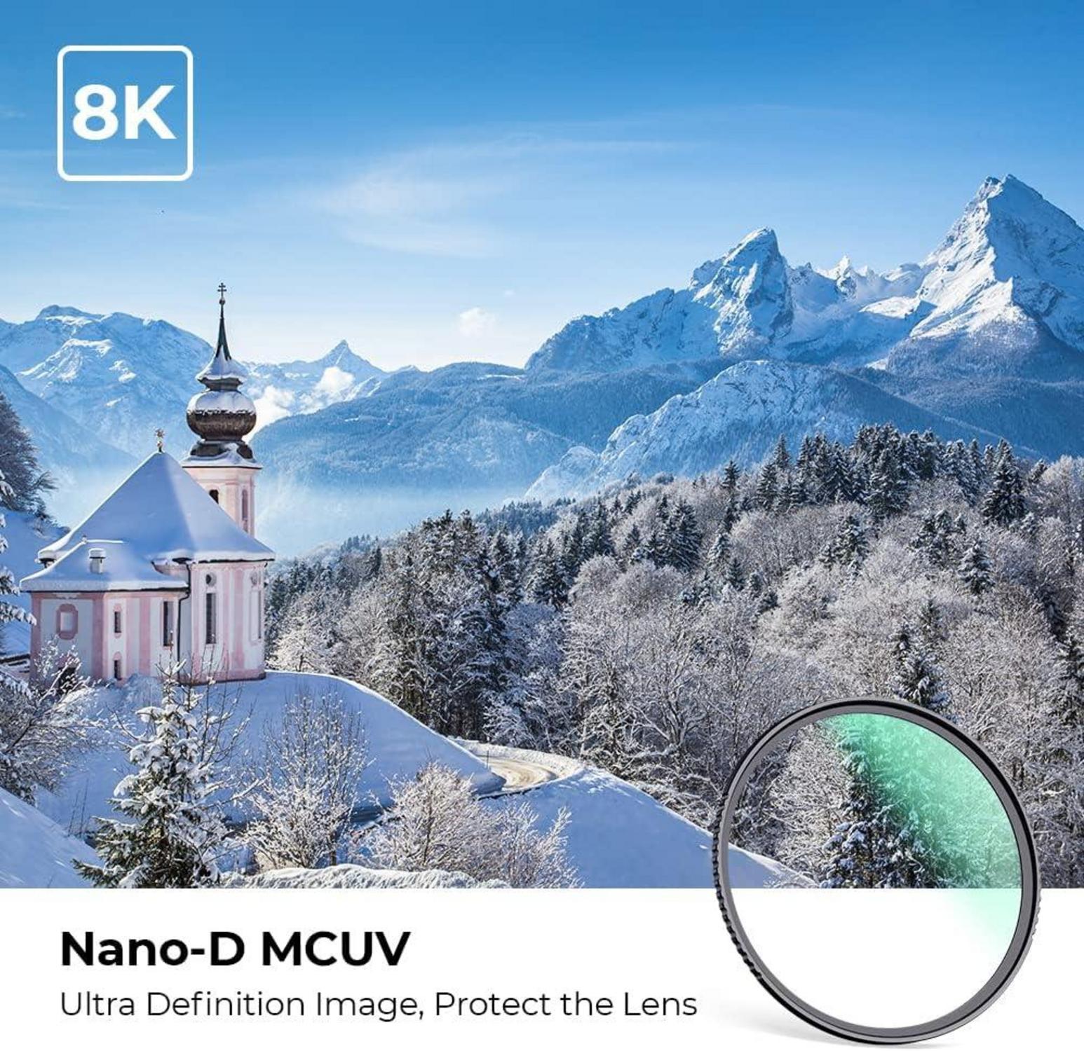 77MM MCUV Pro UV-Filter Slim für klare Bilder