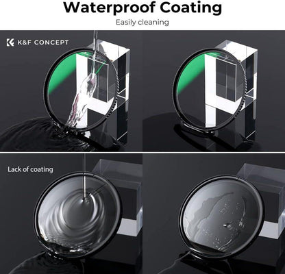 77MM K&F Concept D-Serie MCUV Pro Slim UV-Filter UV Schutz Ultraviolett
